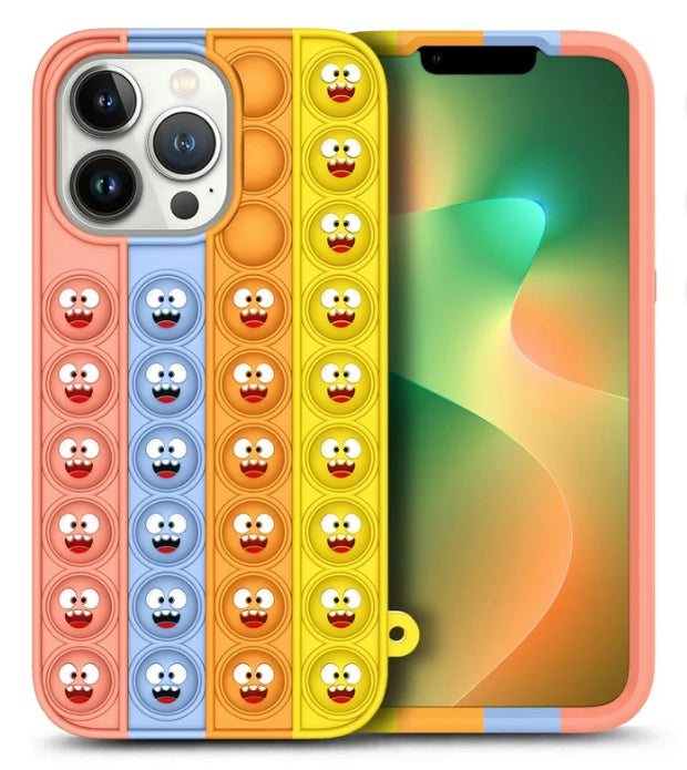 NGB SUPREMACY For Apple iPhone 13 / iPhone 13 Pro Phone Case (6.1") Kids Teens Bubble Wrap ADHD Stress Relief Case