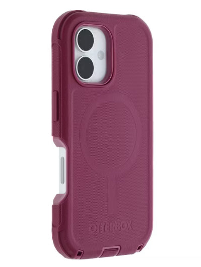 OtterBox Apple iPhone 16 Defender Series Pro for MagSafe Case- Foxberry Pink