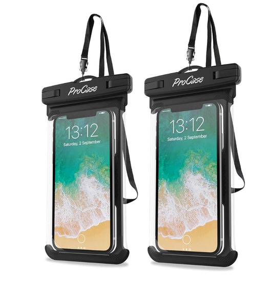 2 Pack Waterproof Phone Pouch, Underwater Phone Case