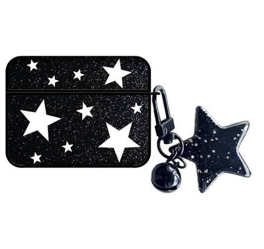 Black Star Pattern Case for AirPods Pro 2nd