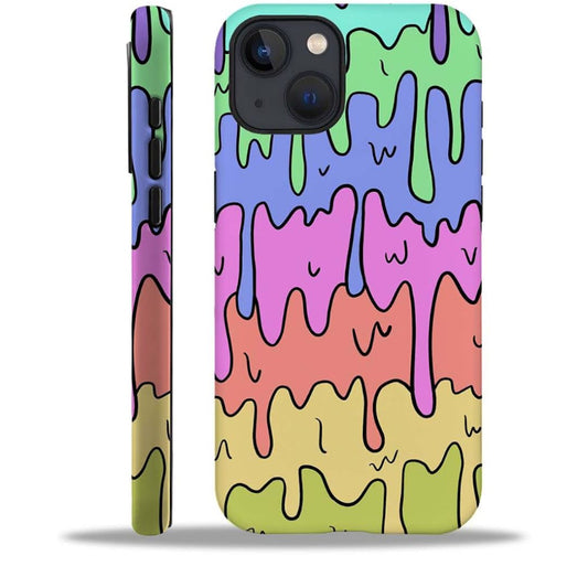 Fluid Colored Lines Shockproof