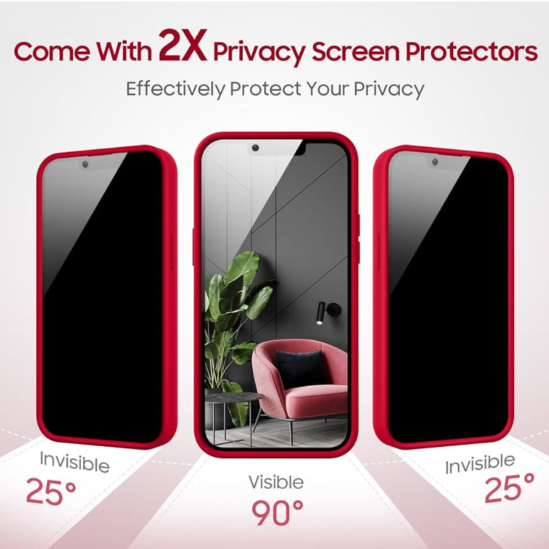 Privacy Screen Protectors, Full Camera Protection,