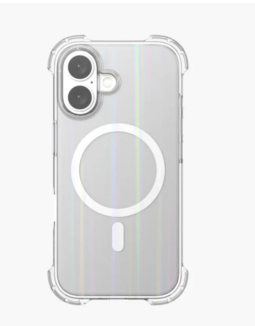 ONN iPhone 16 Iridescent Phone Case with MagSafe Technology