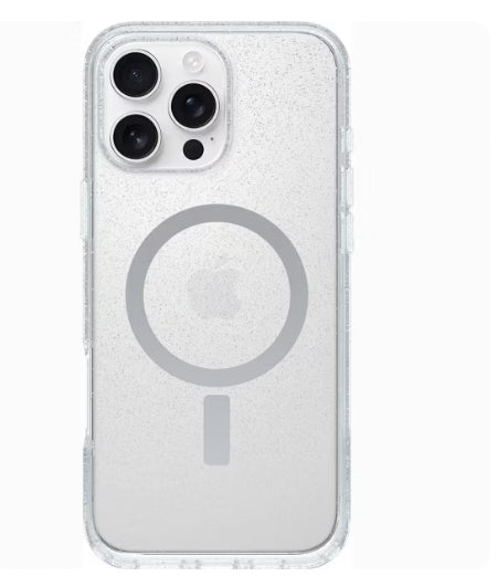 OtterBox Apple iPhone 16 ProMax Symmetry Series Clear for MagSafe Case - Stardust 3.0