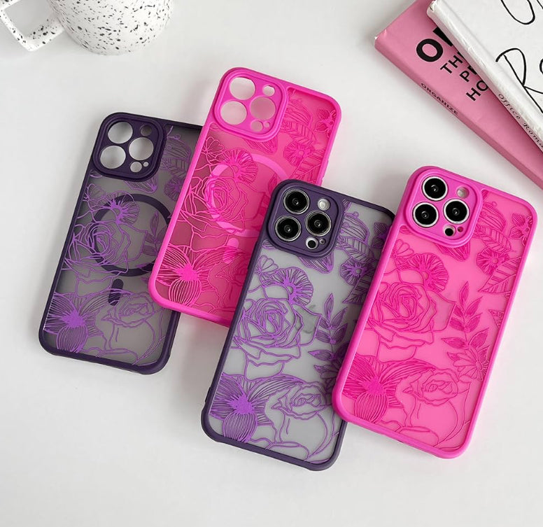 Floral Rose Cute Phone Case