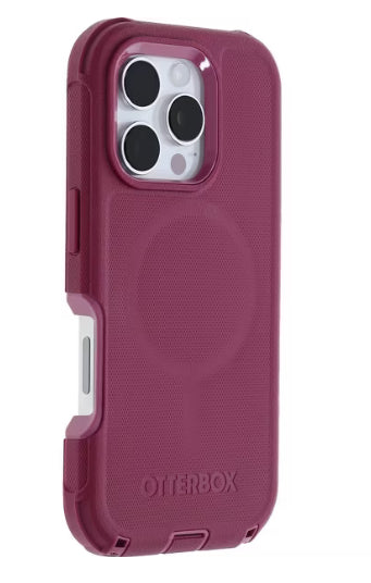 OtterBox Apple iPhone 16 Pro Defender Series Pro for MagSafe Case- Foxberry Pink