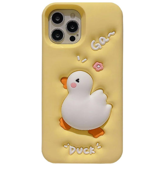 Cute Duck Soft Case for iPhone 13 Pro