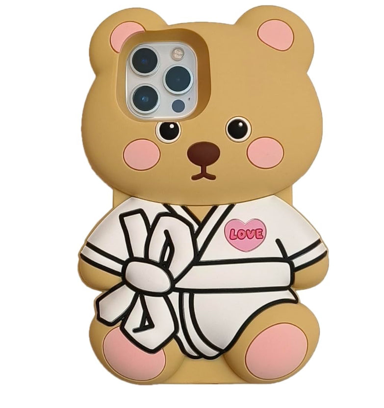 Kawaii Bathrobe Teddy Bear