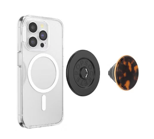 PopSockets Magnetic Phone Grip with MagSafe, Magnetic Adapter Ring Included