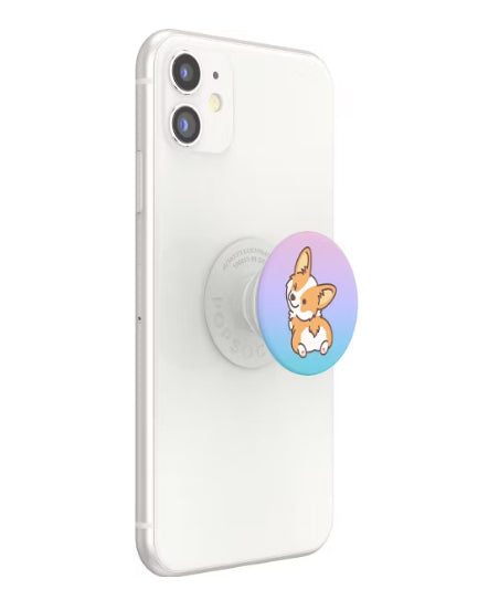 PopSockets PopGrip Animal Friend Cell Phone Grip & Stand - Cheeky Corgi