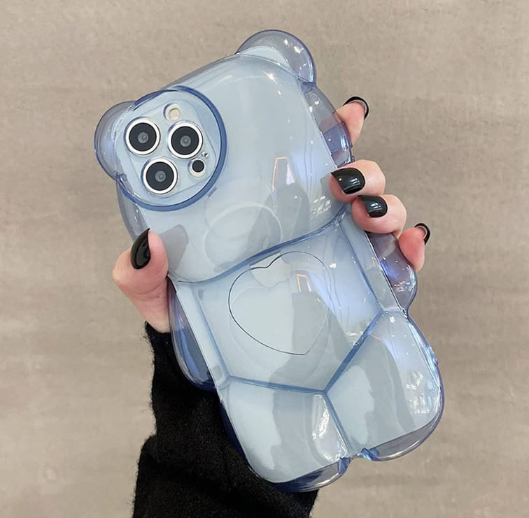 Clear Blue Bear Case