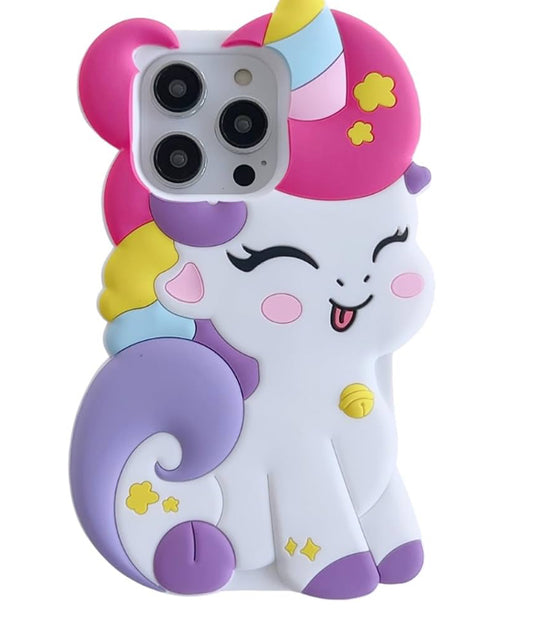 3D Cute Unicorn Case