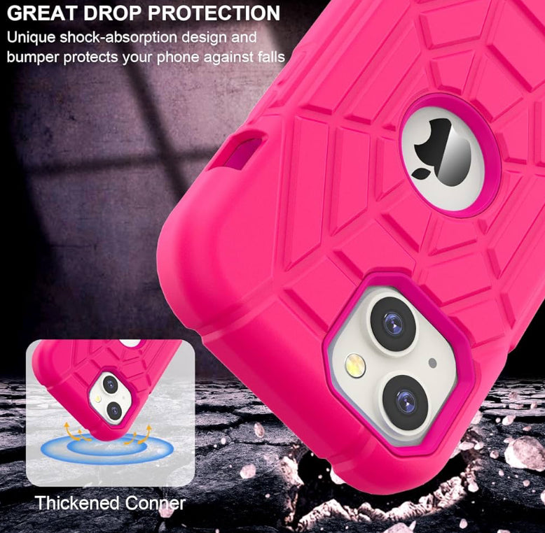 Thick Silicone 3-in-1 Heavy Duty Shockproof