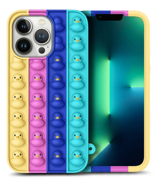 NGB SUPREMACY For Apple iPhone 13 / iPhone 13 Pro Phone Case (6.1") Kids Teens Bubble Wrap ADHD Stress Relief Case