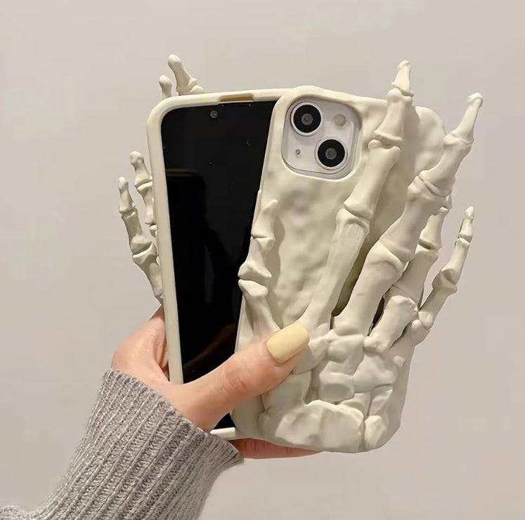 Horror Skull Hand Phone Case