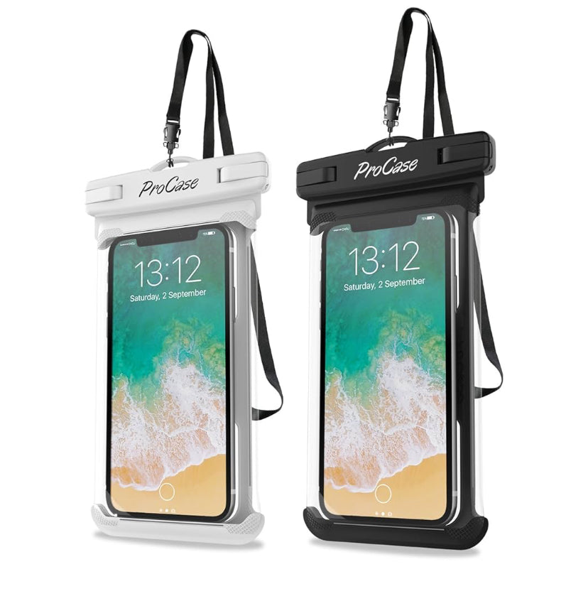 2 Pack Waterproof Phone Pouch, Underwater Phone Case