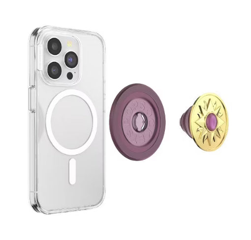 PopSockets Magnetic Phone Grip with MagSafe, Magnetic Adapter Ring Included