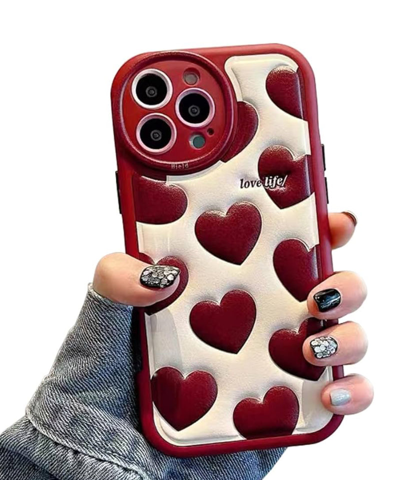 Red Heart Cartoon case