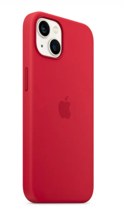 Silicone Case for iphone 13 Silicone Case with Magsafe Phone Protective Back Cover 6.1 Inch - Red